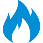higher combustion efficiency
